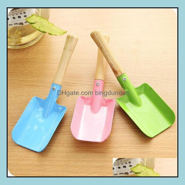 Bêche Pelle Mini Jardinage Colorf Métal Petit Jardin Matériel Outils Creuser Enfants Outil Sn983 Drop Delivery Accueil Dhfim