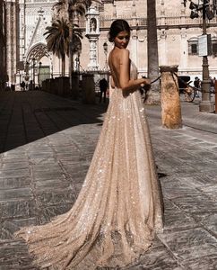 Sequin Maxi Dress - Elegant Spaghetti Strap Gold Metallic Evening Party Dress for Women 2024