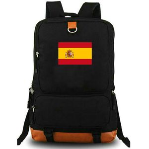 Spanje Backpack ESP Country Flag Daypack Espana School Bag National Banner Print Rucksack Leisure Schoolbag Laptop Day Pack