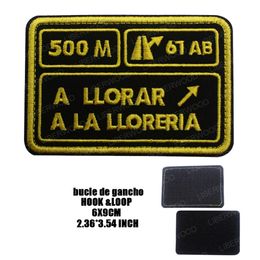 Spanje National Flag 3D Rubber PVC Patches voor kleding Emblem Appliques Badges Paren Bordados Para La Ropa