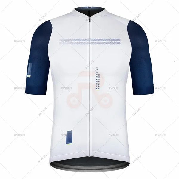 Espagne Team Summer Cycling Jersey Vêtements Cycle de vélos à vélo MTB Sports Wear Ropa Ciclismo pour Mens Mountain Shirts 240411