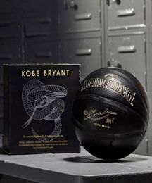 Spalding 24k noir mamba merch basketball balle commémorative edition u us résistant nE taille 74115152