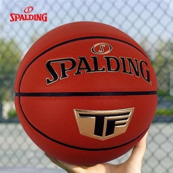 Spalding Basketball Professional Estándar No. 7 Bola azul infantil al aire libre Wildball 77-708y