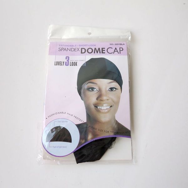 Spandex Dome Cap Pour Wig Cap Snood Nylon Strech Hairnets Perruque Caps Pour Faire Des Perruques Sans Colle Filet De Perruque Doublure