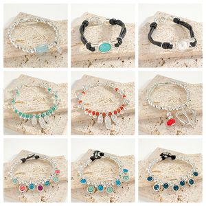 Spaanse Hoge Kwaliteit UNO DE 50 Prachtige Mode 2023 Hot Koop Ronde Ingelegd Kristal Vrouwelijke Armband Sieraden Gift Gratis Levering