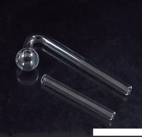 pièces de rechange pour le tuyau de fumée de bang d'eau de brûleur à mazout en verre avec le trou de carb pyrex portatif