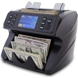 Spark Money Counter Machine DT600 avec compteur de factures de grade bancaire, détection contrefait