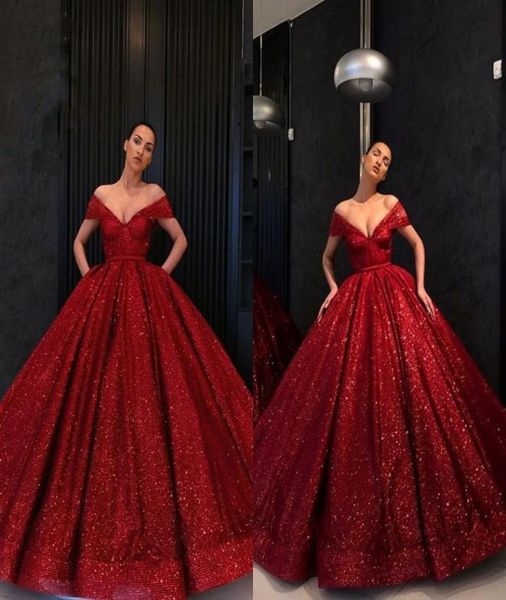 Vestidos de quinceañera de noche con lentejuelas brillantes, color rojo vino, vestido de fiesta con cuello en V, gorra, mangas cortas con bolsillos, fiesta de cumpleaños, fiesta de graduación formal D6846327