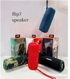 Haut-parleur flip7 flip6 sans fil bluetooth portable flip6 portables imperméables haut-parleur en extérieur stéréo basse de musique charge 5 haut-parleurs Bluetooth entrepôt local