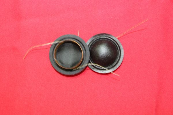 Haut-parleurs 10 pièces ID 26 mm diaphragme de soie dôme 8 ohms tweeters de la voix de la voix du klaxon 100% nouveau