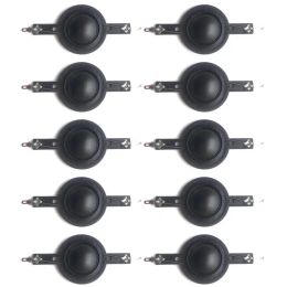 Haut-parleurs 10pcs 25,5 mm tweeter vocale coïn korn tweeter diaphragm pilote 8ohm 25core film de soie triple de réparation de haut-parleurs accessoires