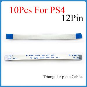 Altavoces 10 piezas para el cable del interruptor de encendido de la placa de carga PS4 para Sony Dualshock 4 PS4 Controlador 12 PIN Padena táctil Cable de cinta Flex Part