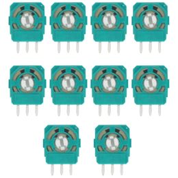 Haut-parleurs 10pcs Joystick potentiomètres de capteur de réparation du capteur pour PS5 PS4 Pro Xbox One Controchers 3D Tourneau des résistances de l'axe de pouce