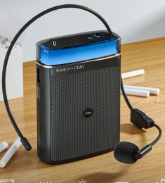 Haut-parleurs 13W amplificateurs enregistrement sans fil Bluetooth formation enseignant haut-parleur spécial haut-parleur TF carte U disque jouer avec lumière cristalline