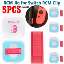 Haut-parleurs 15pcs outil de gabarit RCM pour le connecteur court commutateur Nintendo avec un boîtier clair pour les accessoires de machines électroniques en mode de récupération