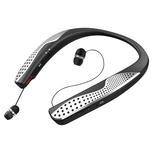 Haut-parleurs 2021 nouveau 2 en 1 sport Bluetooth casque cou suspendu sans fil Bluetooth câble Audio haut-parleur portable cou suspendu haut-parleur