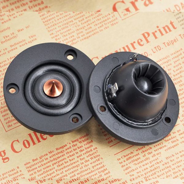 Haut-parleurs 2pc 2inch Tweeter 4OHM 30W Hifi Silk Dome Treble Fièvre de fièvre