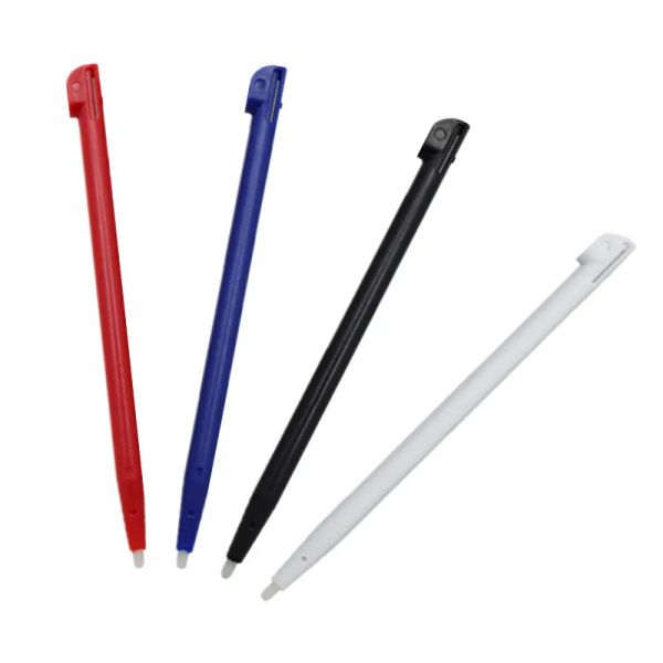 Haut-parleurs 4pcs Stylus Touch Pen Accessoires de jeu Plastique stylet crayon multi-couleurs combo set ajustement pour la console de jeu Nintendo 2DS TACTIL
