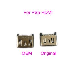 Haut-parleurs 6PCS remplacer le connecteur d'interface de socket de port hdmicompatible PS5 pour Sony PlayStation 5