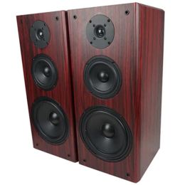 Haut-parleurs 8 pouces librairies haut-parleur audio 8 ohm haut moyen moyen bas à trois hauts de haut-parleur Hifi haut-parleur en bois passif en bois passif 80133