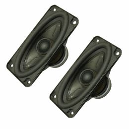 Haut-parleurs 85 * 40 * 38 mm en haut de gamme entièrement en haut de gamme 4OHM 10W pour les haut-parleurs satellites blancs de Harman Kardon DIY 2PCS