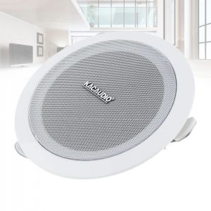 Haut-parleurs ABS 6W, montage en Surface, entrée de Microphone en métal, haut-parleur de plafond USB, diffusion publique, musique de fond, pour maison, Restaurant