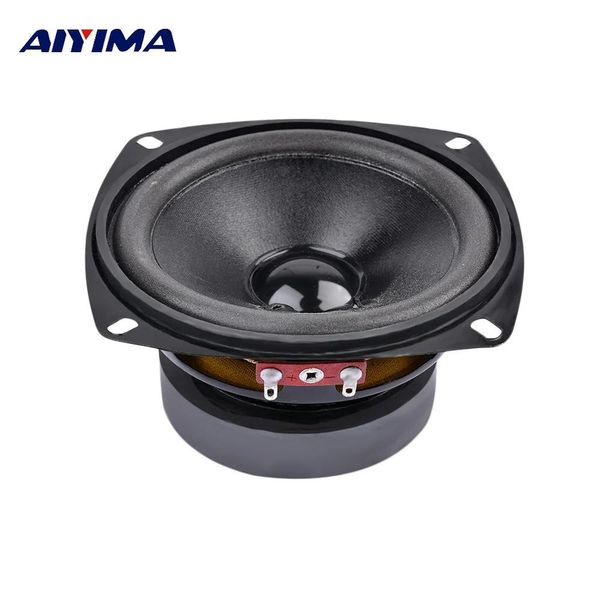 Altavoces AIYIMA 1 Uds. Altavoz portátil de sonido de rango completo de 4 pulgadas 8 Ohm 50W TV ordenador Woofer altavoces de Audio DIY para cine en casa