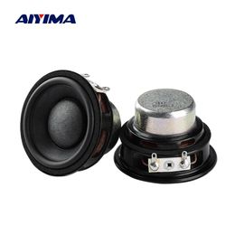 Haut-parleurs AIYIMA 2 pouces haut-parleur gamme complète 4 ohms 10W HiFi stéréo néodyme haut-parleur bricolage Bluetooth amplificateur Altavoz 59mm 2 pièces