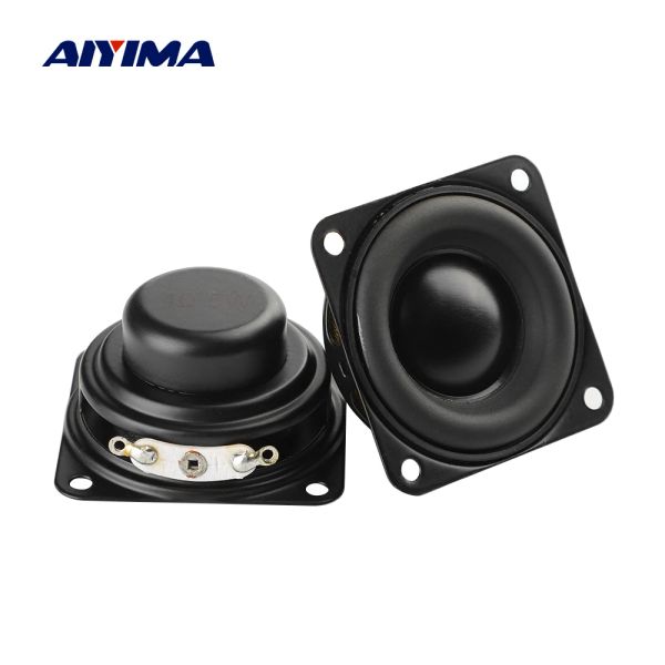 Haut-parleurs Aiyima 2pcs 1,5 pouce portable Portable en haut en haut de haut en haut 40 mm 4 ohm 5W