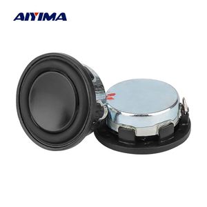 Haut-parleurs AIYIMA 2 pièces 1 pouce Mini haut-parleur 4 8 Ohm 3W 28MM gamme complète son médiums basses PU haut-parleur latéral Bluetooth haut-parleurs ultra-minces