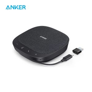 Haut-parleurs Anker PowerConf S330 USB haut-parleur microphone de conférence pour bureau à domicile amélioration vocale intelligente Plug and Play