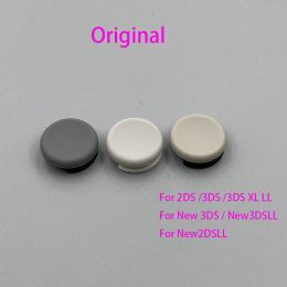 Conférenciers authentiques pour Nintendo New 3DS XL Part Contrôleur analogique Stick Joystick Cap Original Gray blanc pour 2DS XL