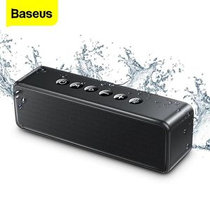 Luidsprekers Baseus Bluetooth-luidspreker Draadloze soundbar Draagbare waterdichte stereo-klankkast voor buiten 20 W audio-uitgang Dubbele luidsprekers Sound Bar