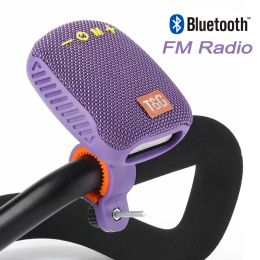 Luidsprekers Fiets Bluetooth-luidspreker Buiten Draadloos Stereo Subwoofer Waterdichte oplaadbare stuurluidspreker voor scootermotorfiets