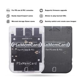 Haut-parleurs Bitfunx PSXMemcard PS1 Carte mémoire pour Sony Playstation 1 PS une console Enregistrer les données du jeu