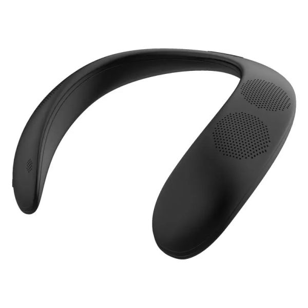 Haut-parleurs Bludedio HS Neckmounted Bluetooth 5.0 Smart Enceinte TF Carte FM En haut-parleur pour les haut-parleurs sans fil du cou ouvrez la carte TF de support de casque
