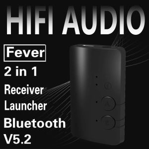 Haut-parleurs Bluetooth 5.2, adaptateur Audio, transmetteur, mains libres, récepteur de musique stéréo sans fil, Support aptX/aptXLL/aptXHD, haut-parleur TV