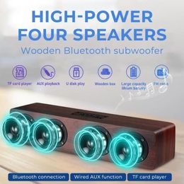 Luidsprekers Bluetooth-luidspreker Subwoofer Bluetooth-luidspreker BT5.0 50*9*9cm Home Theater Systmes FM Draagbare Universeel