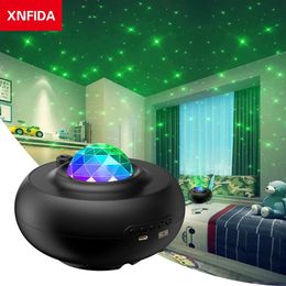 Haut-parleurs Bluetooth haut-parleur U lecteur de disque Projection ciel étoilé lampe Audio chambre ambiance créative Bluetooth musique veilleuse