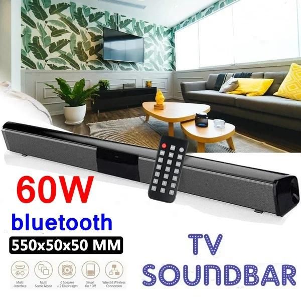 Barre de son TV Bluetooth, filaire et sans fil, barre de son Surround pour PC, cinéma, haut-parleur TV, caisson de basses 3D avec télécommande