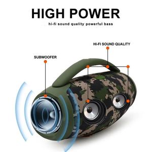 Speakers Caixa De som Altavoces Bluetooth de alta potencia de 100 W, subwoofer portátil para exteriores, columna de sonido envolvente estéreo 3D, centro de música Boombox