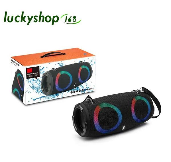 Speakers Charge 5 Altavoz Bluetooth con luz RGB Charge5, minialtavoces portátiles inalámbricos para exteriores, resistentes al agua, compatible con tarjeta TF USB 5 Co