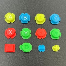Haut-parleurs coloré abxy directions touches boutons moystick pour nintendo commutateur ns nx contrôleur joycon