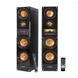 Conférenciers Conférenciers de 6,5 pouces Highpower Planchers en trois voies avec dual Bass Home Theatre Hifi Fever High Fidelity 200