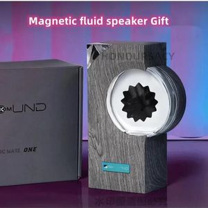 Sprekers Dansen Ferrofluid Muziek Ritme Ferrofluid Luidspreker Muziek Partner Ferrofluid Display Lamp Magneet Vloeibaar Speelgoed Deskto Luidspreker Geschenken