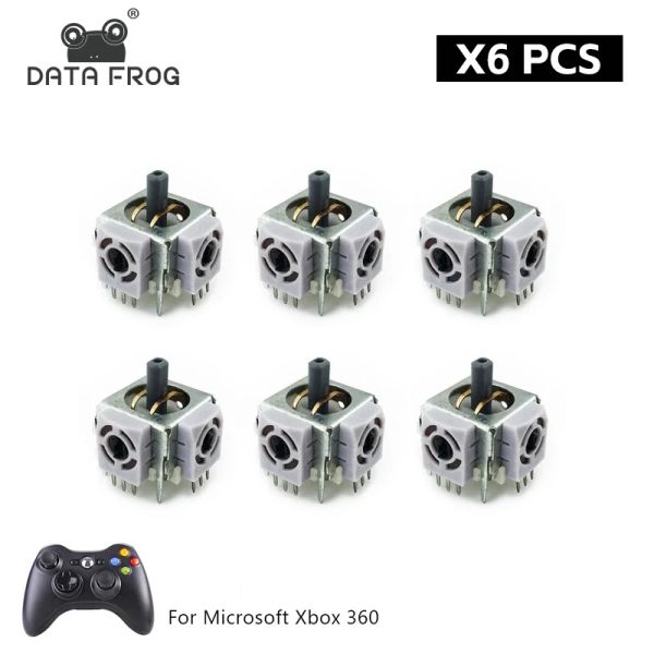 Altavoces FROG 3D Analógico Módulo del sensor de joystick Piezas de reparación del potenciómetro Partido del pulgar para el controlador Microsoft Xbox 360 Repacimiento del controlador