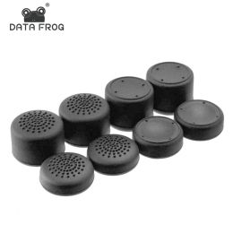 SPREKERS Gegevens Frog 8pcs Vervanging Siliconen Analoge duimstok Grip Cap voor Xbox One/S -serie X S/PS5/PS4/Switch Pro Gamepad -accessoires