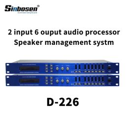 Sprekers Digital Audio Management System 2 in 6 Opp Luard Speaker Processor D226