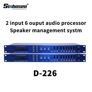 Conférenciers Système de gestion de l'audio numérique 2 sur 6 Processeur de haut-parleurs à haute voix D226