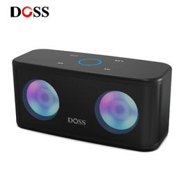 Haut-parleurs DOSS SoundBox Plus haut-parleur sans fil Portable Bluetooth boîte de son TWS 16W stéréo haut-parleur de basse profonde boîte à musique haut-parleur d'ordinateur